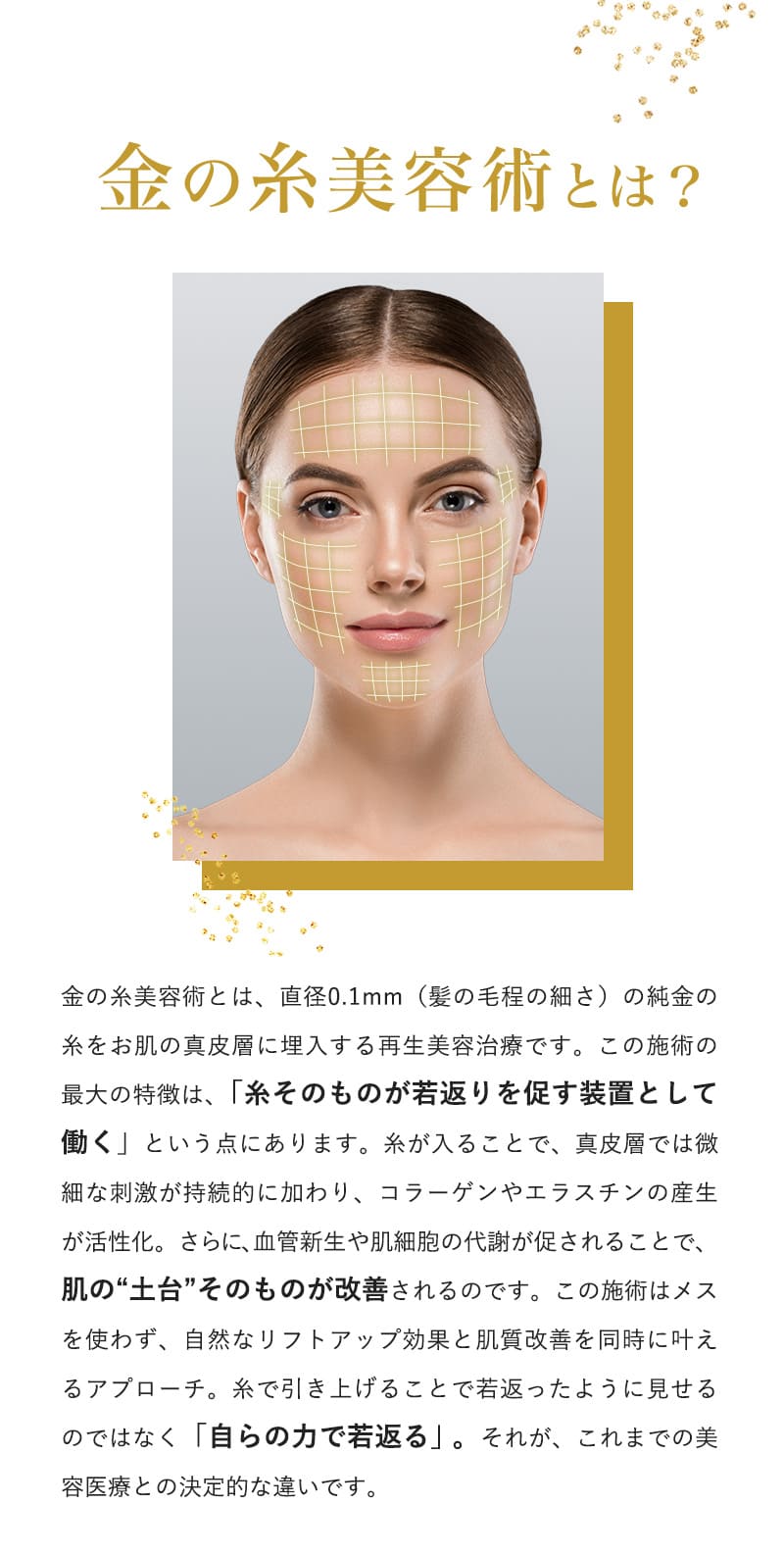 金の糸美容術とは？