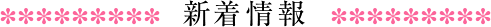 新着情報